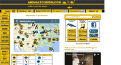 Desktop Screenshot of animaltourism.com